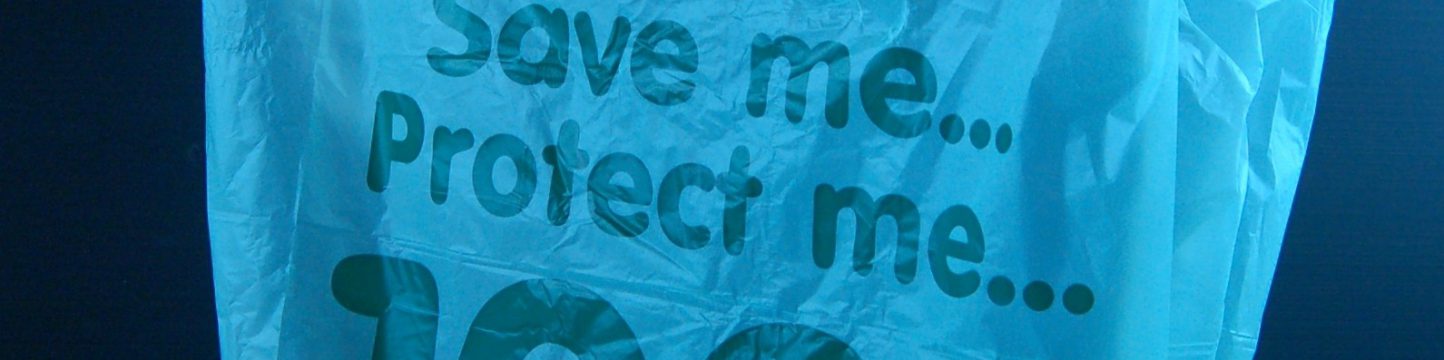 100% degradable plastic bag