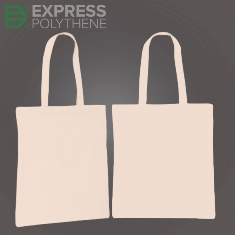 5oz Natural Cotton Tote Carrier Bag 380mm x 420mm