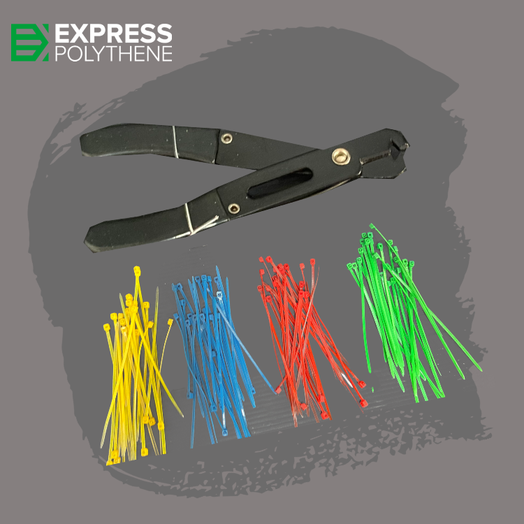 Cable Ties and Cutter Set