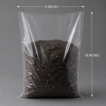 Polythene Bag 200 Gauge 300mm x 450mm