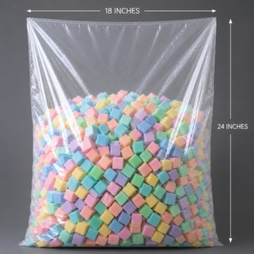 Polythene Bags 100 Gauge 450mm x 600mm