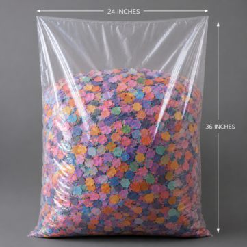 Polythene Bags 100 Gauge 600mm x 900mm