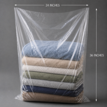 Polythene Bag 200 Gauge 500mm x 750mm