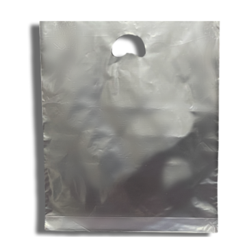 Clear Carrier Bags 380mm x 450mm + 75mm