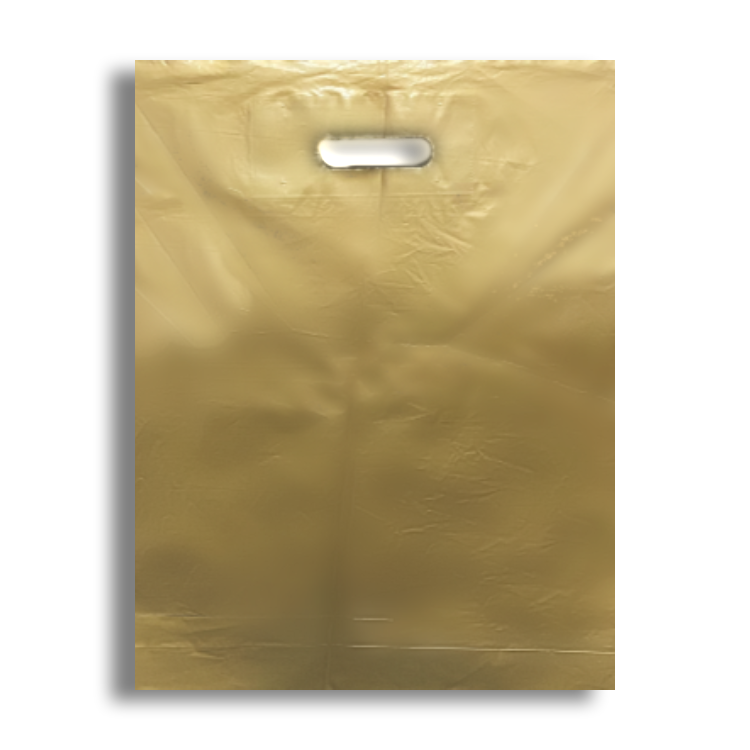 Gold Carrier Bag 380mm x 457mm + 75mm