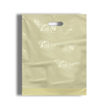 Ivory Carrier Bag 380mm x 457mm + 75mm