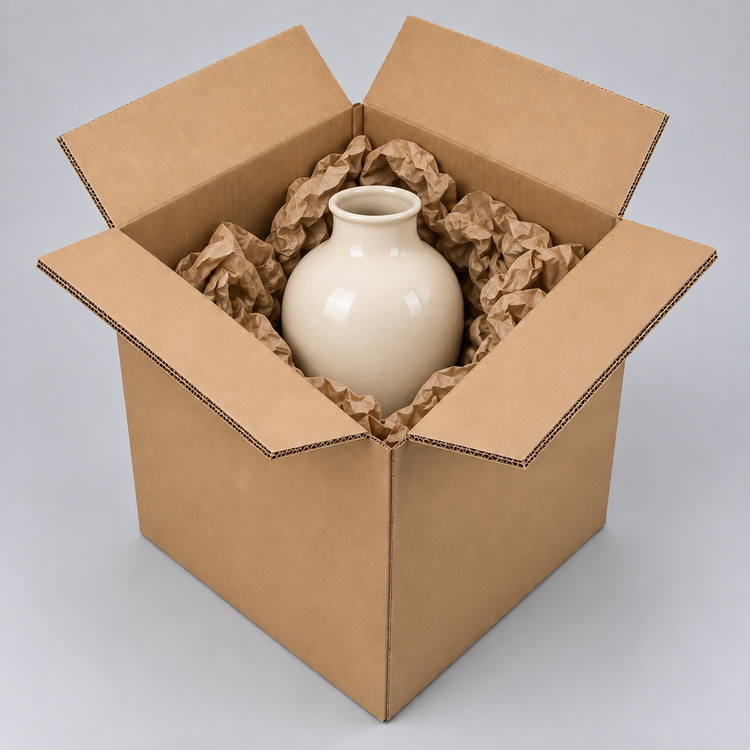 double wall carton 450x450x516mm vase packing cardboard box 750x750 1
